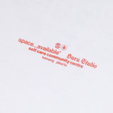 Reversible Self-Care Community Centre T-Shirt in White
