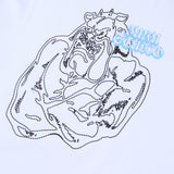 Muscle Bulldog T-Shirt White