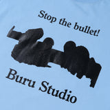 Stop the Bullet T-Shirt Blue