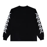 Pixel Skull Longsleeve Black